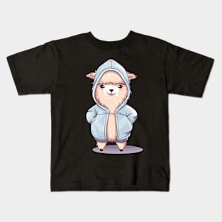 Llama Pajama - cool llama Kids T-Shirt